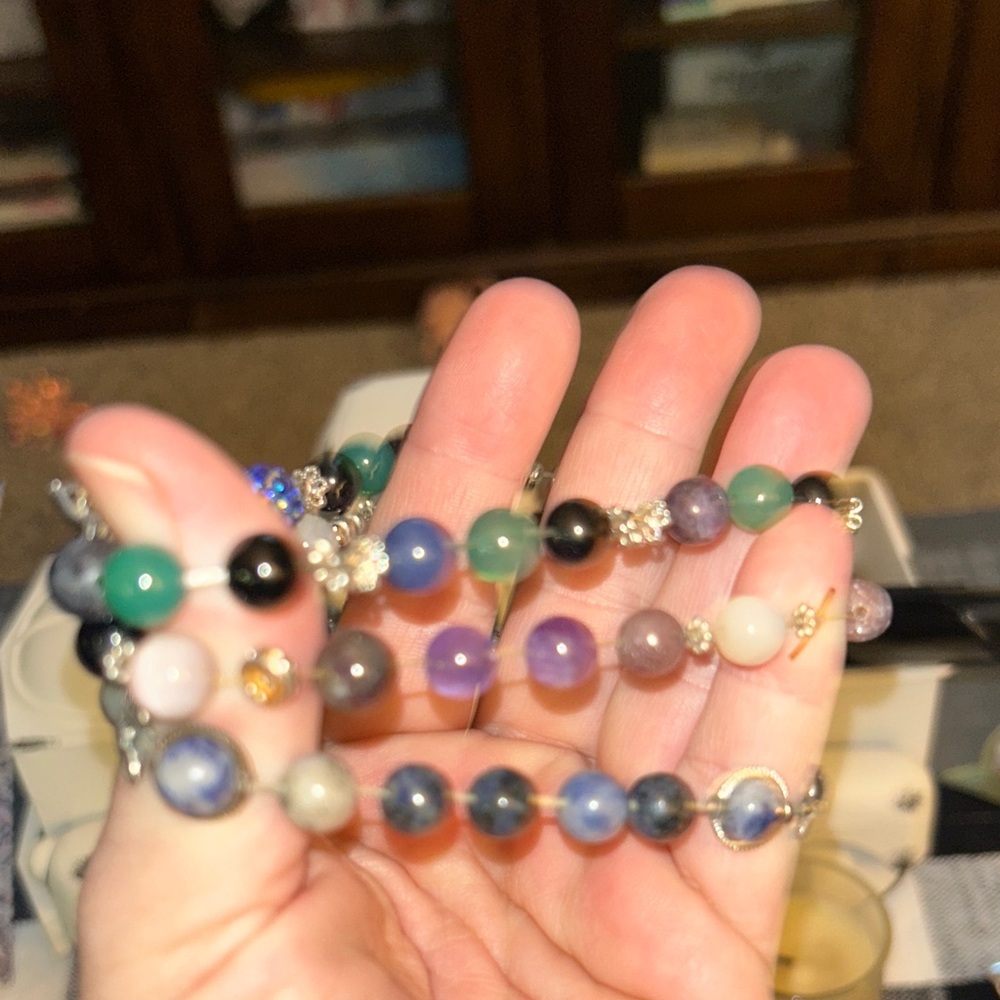 Multicolor Beaded Bracelet Set - Picture 7 of 7